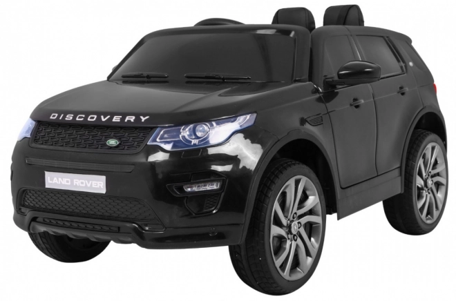 Land Rover Discovery pro děti Černá + Dálkové ovládání + 5bodové bezpečnostní pásy + Nastavení sedadla + EVA + MP3 LED