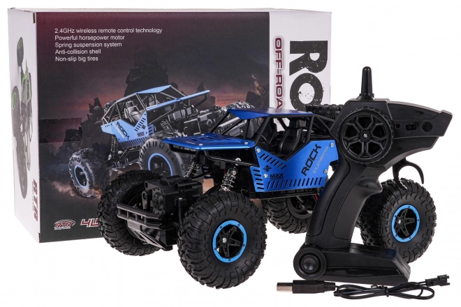 ROVER 1:16 R/C Crawler modrý