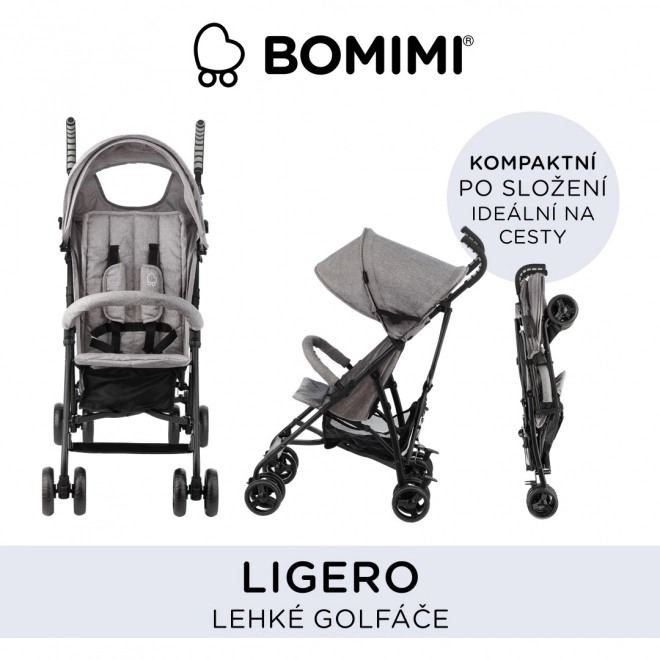 Bomimi LIGERO golfky, GREY melange