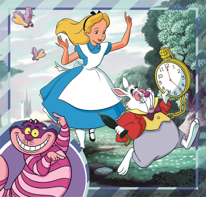 CLEMENTONI Puzzle Disney klasika 3x48 dílků