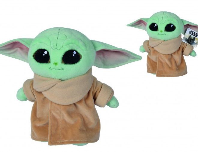 Disney Mandalorian Baby Yoda maskot, 25 cm
