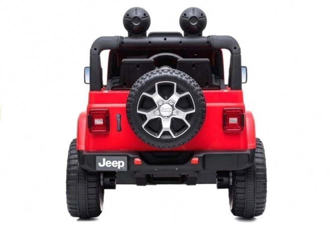 Jeep Rubicon 4x4 Červená Baterie Auto