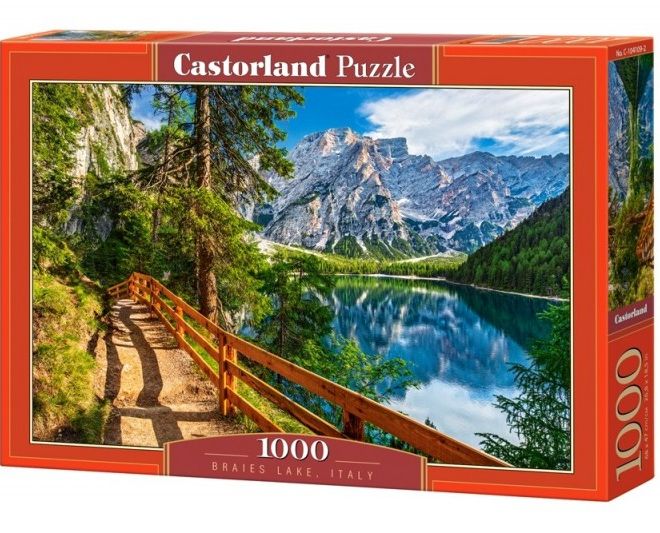 Puzzle 1000 prvků - jezero Braines, Itálie