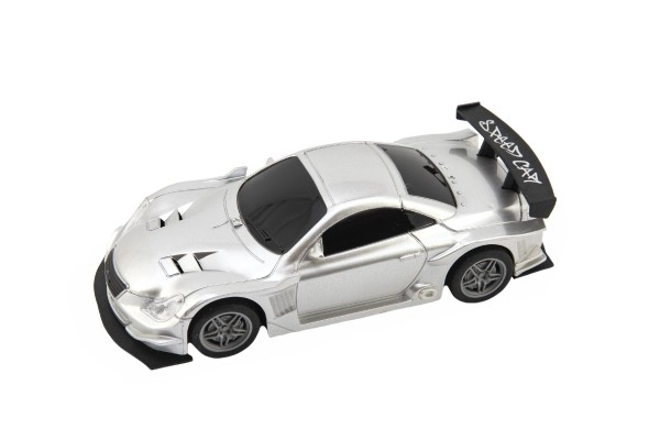 Auto RC sport plast 20 cm stříbrné na baterie