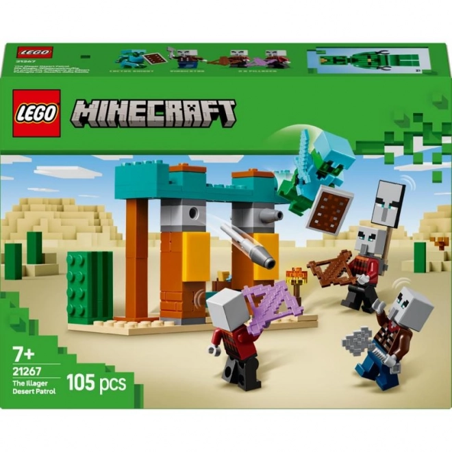 Lego Minecraft Písečná hlídka