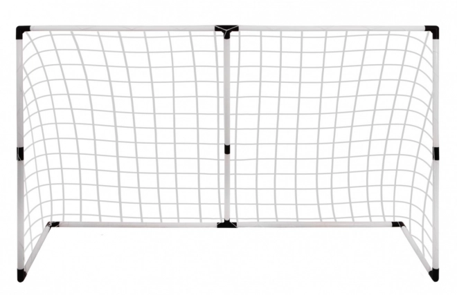 Sada dětských fotbalových branek 2 v 1 + míč s pumpičkou + rozlišováky