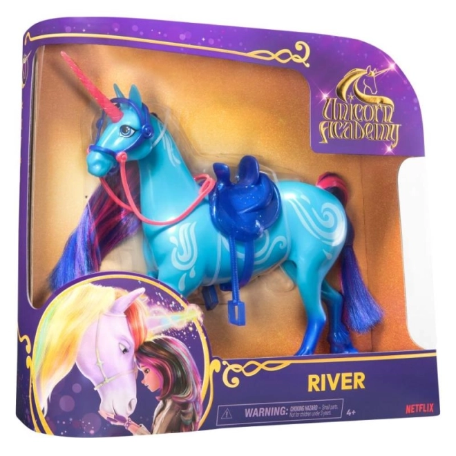 Unicorn academy ČesacÍ jednoroŽec 24 cm river