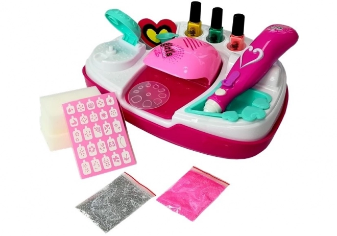 Sada nail art nail art dryer glitter designs