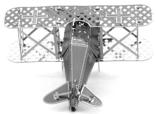 METAL EARTH 3D puzzle Dvouplošník Fokker D-VII