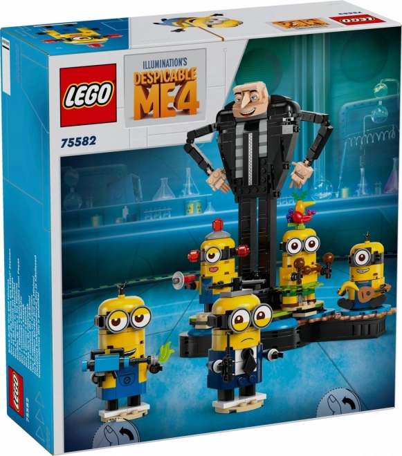 LEGO Minionki 75582 Gru a minionkové z kociek