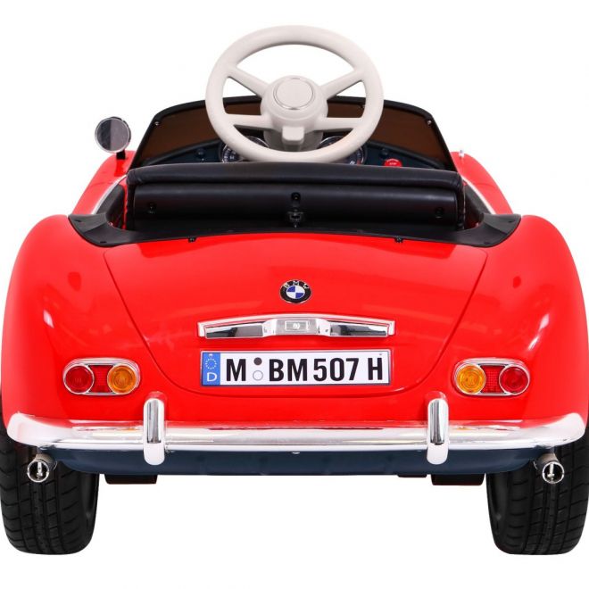 BMW 507 Retro Červené vozidlo