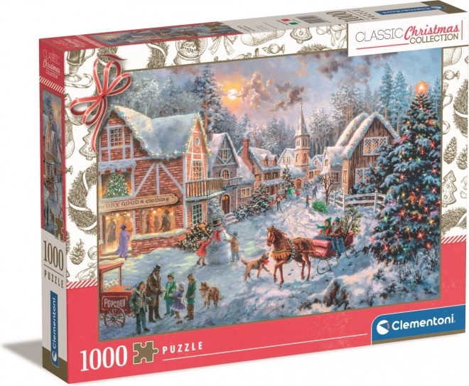 Puzzle Přípravy na Vánoce 1000 dílků