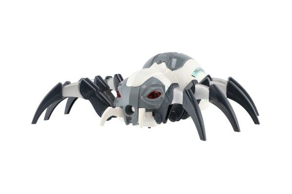Pavouk IC vypouštějící páru plast 28x20cm na dálk. ovlád. na bat. se světlem+zvukem v krab. 31x25cm