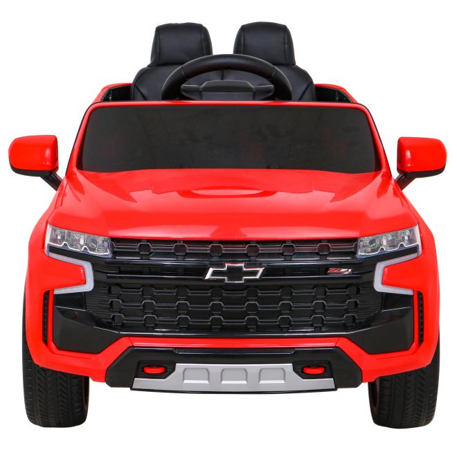 Chevrolet Tahoe Elektrické dětské auto červené + dálkové ovládání + EVA + rádio MP3 + LED dioda