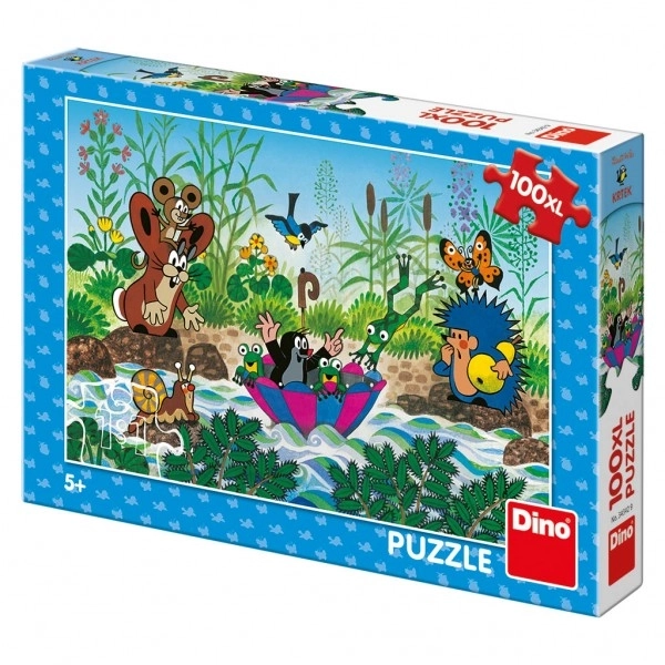 Puzzle Krtečkova plavba - 100 dílků