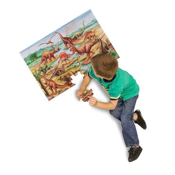Dinosauři podlahové puzzle - 48 dílů