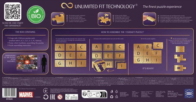 TREFL Puzzle UFT Marvel: Ultimátní sbírka 13500 dílků