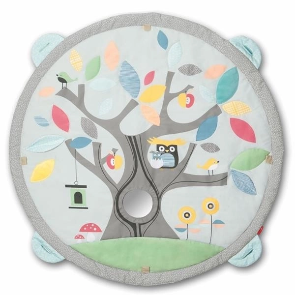 Vzdělávací podložka Treetop Grey/Pastel