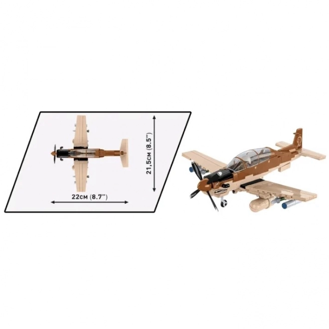 Stavebnice letadlo AT-6 Wolverine
