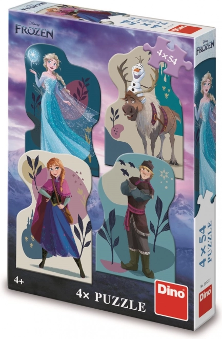 FROZEN: PŘÁTELSTVÍ 4x54 Puzzle