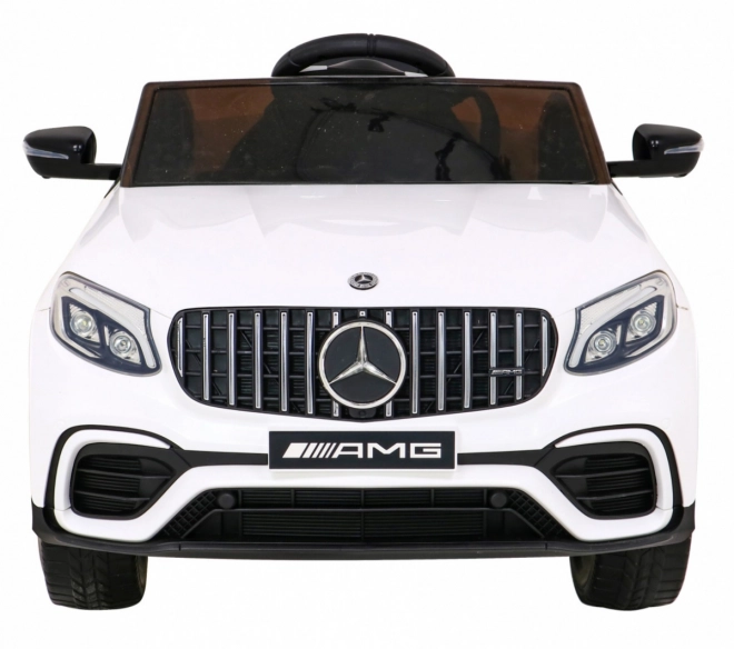 Mercedes Benz GLC63S pro děti bílý + dálkové ovládání + pohon 4x4 + MP3 LED + EVA + pomalý start