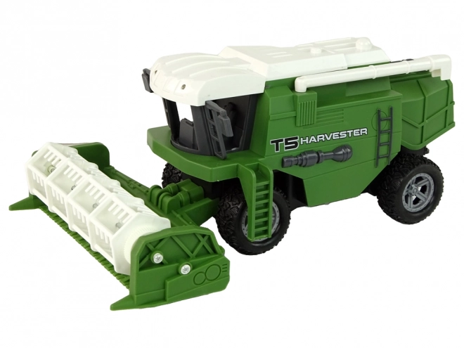 Zemědělský kombajn R/C 29 cm zelený