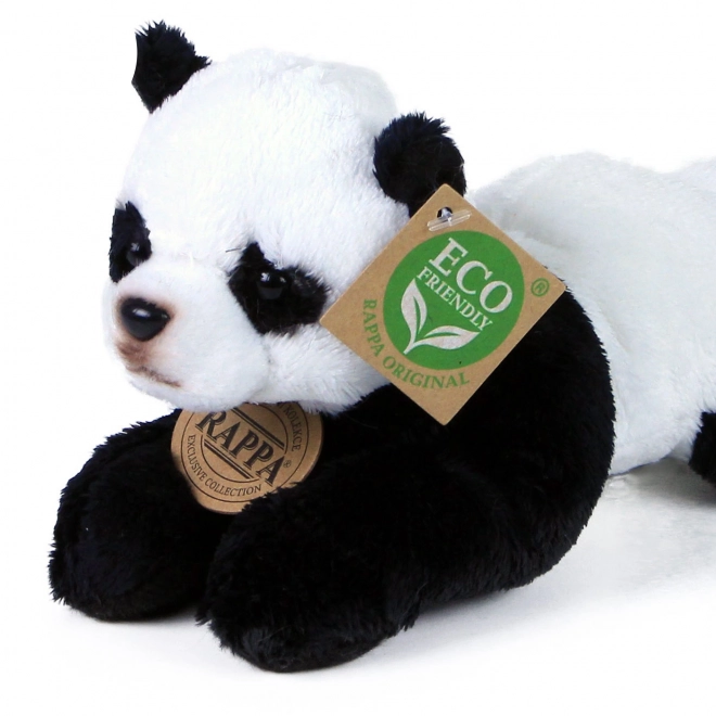 Plyšová panda ležící 18 cm ECO-FRIENDLY