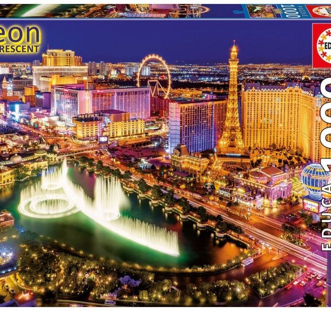 Puzzle 1000 prvků, Neon Las Vegas