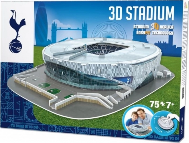 STADIUM 3D REPLICA 3D puzzle Stadion Tottenham Hotspur - Tottenham Hotspur FC 75 dílků