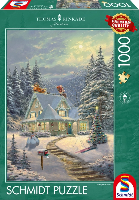 Puzzle Na Štědrý den 1000 dílků