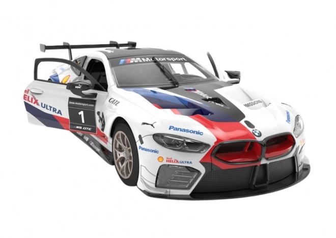 Rastar RC stavebnice 1:18 BMW M8 GTE bílá 66 dílků