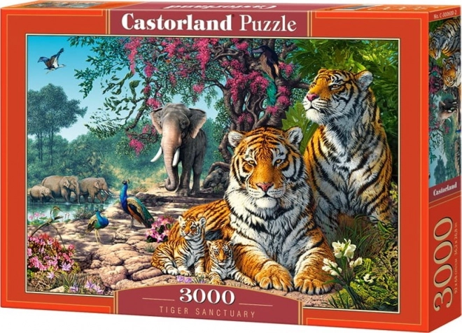 CASTORLAND Puzzle Tygří útočiště 3000 dílků