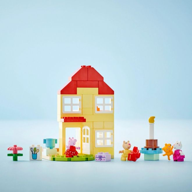 DUPLO kostky 10433 Peppa Pig Narozeninový dům