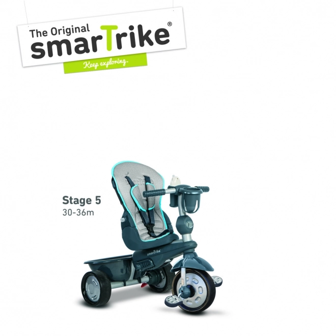 Tříkolka Smart Trike 5 v 1 Explorer Style šedá