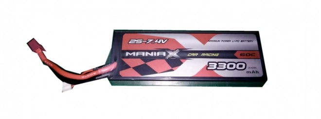 3300mAh 7,4V 60C HardCase ManiaX