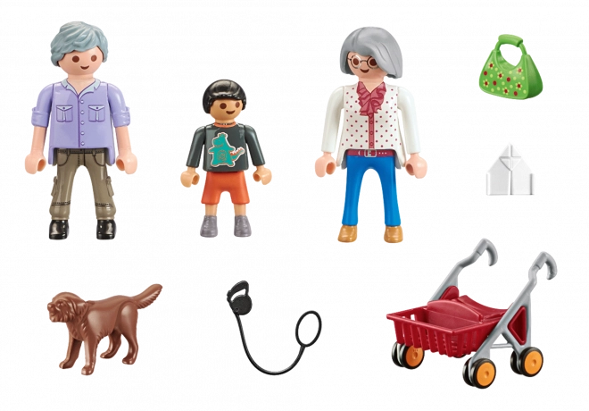 PLAYMOBIL® City Life 70990 Prarodiče s vnukem