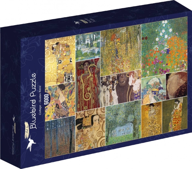 BLUEBIRD Puzzle Koláž obrazů: Gustav Klimt 6000 dílků