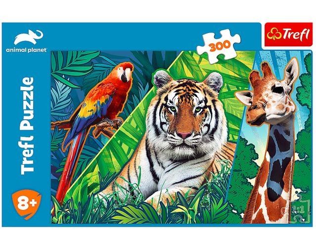 Puzzle 300 dílků Amazing Animals Animal Planet
