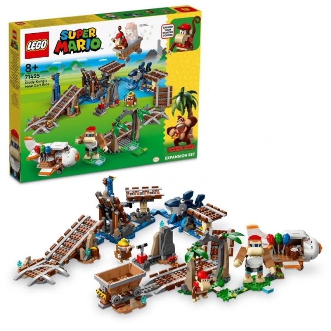 LEGO Super Mario 71425 Diddy Kongova jízda v důlním vozíku - rozšiřující set