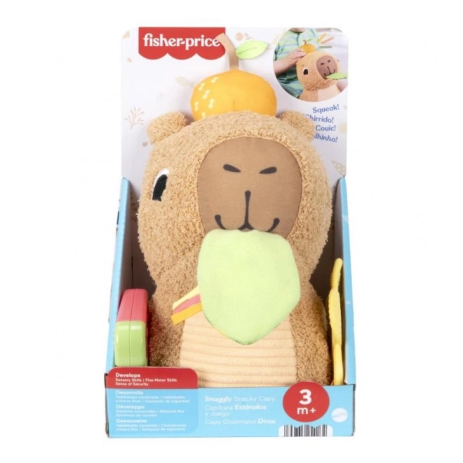 Fisher-price měkká hračka kapybara