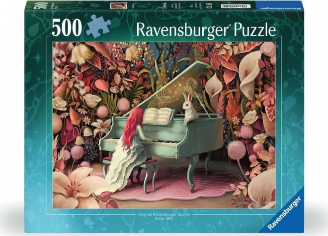 Ravensburger puzzle Králíčkův recitál 500 dílků