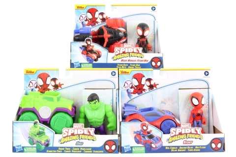 Vozidlo a figurky Spider-Man pro dobrodružství