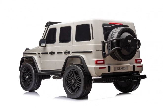 Mercedes G63 XXL White 4x4 Auto na baterie