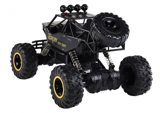 RC dálkově ovládané terénní vozidlo 1:12 Black 4x4 2,4GHz