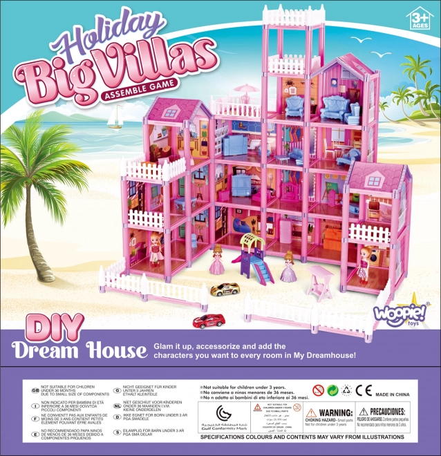 Mega vila Domeček pro panenky Lovely House