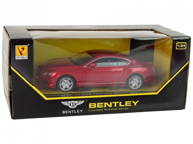 Bentley 1:24 Fction drive Červená