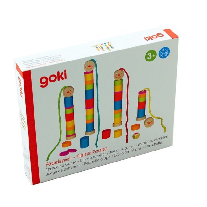 Goki - hra s housenkami na provázcích