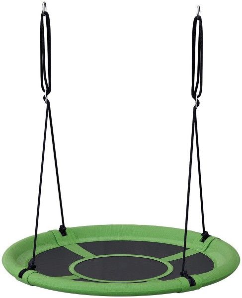 Houpací kruh 80 cm látková výplň v krabici 60x37x7cm – Zelený