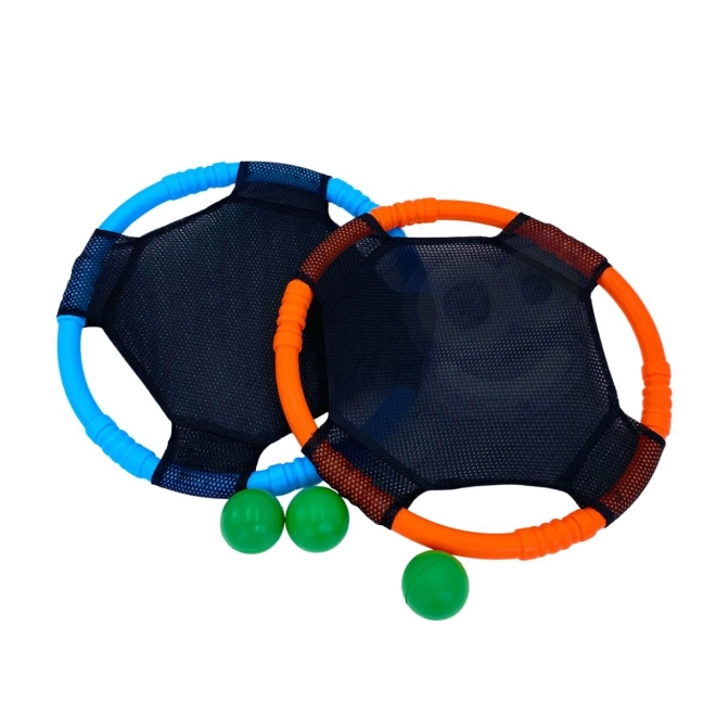 Woopie hra dovednosti 2v1 tenis frisbee