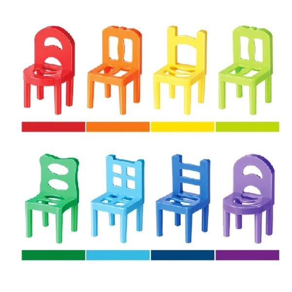 Bloky židlí 40 kusů